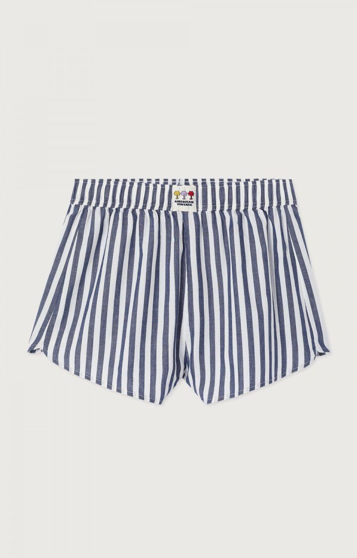 American Vintage VEX09A short Rayures encre