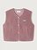 American Vintage HOK16BH vest Prunelle chine