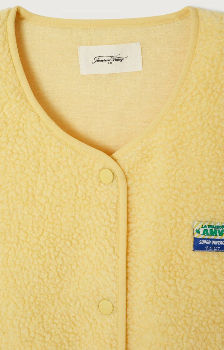 American Vintage HOK16BH Vest Beurre chine