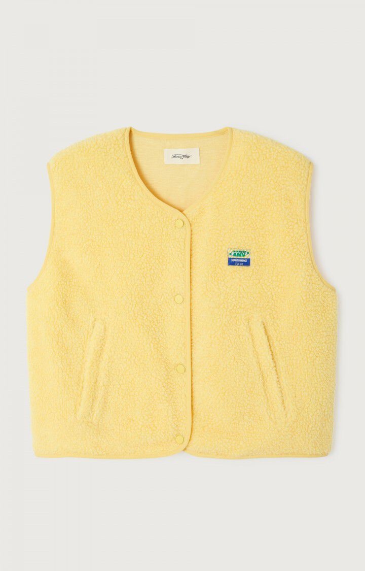 American Vintage HOK16BH Vest Beurre chine