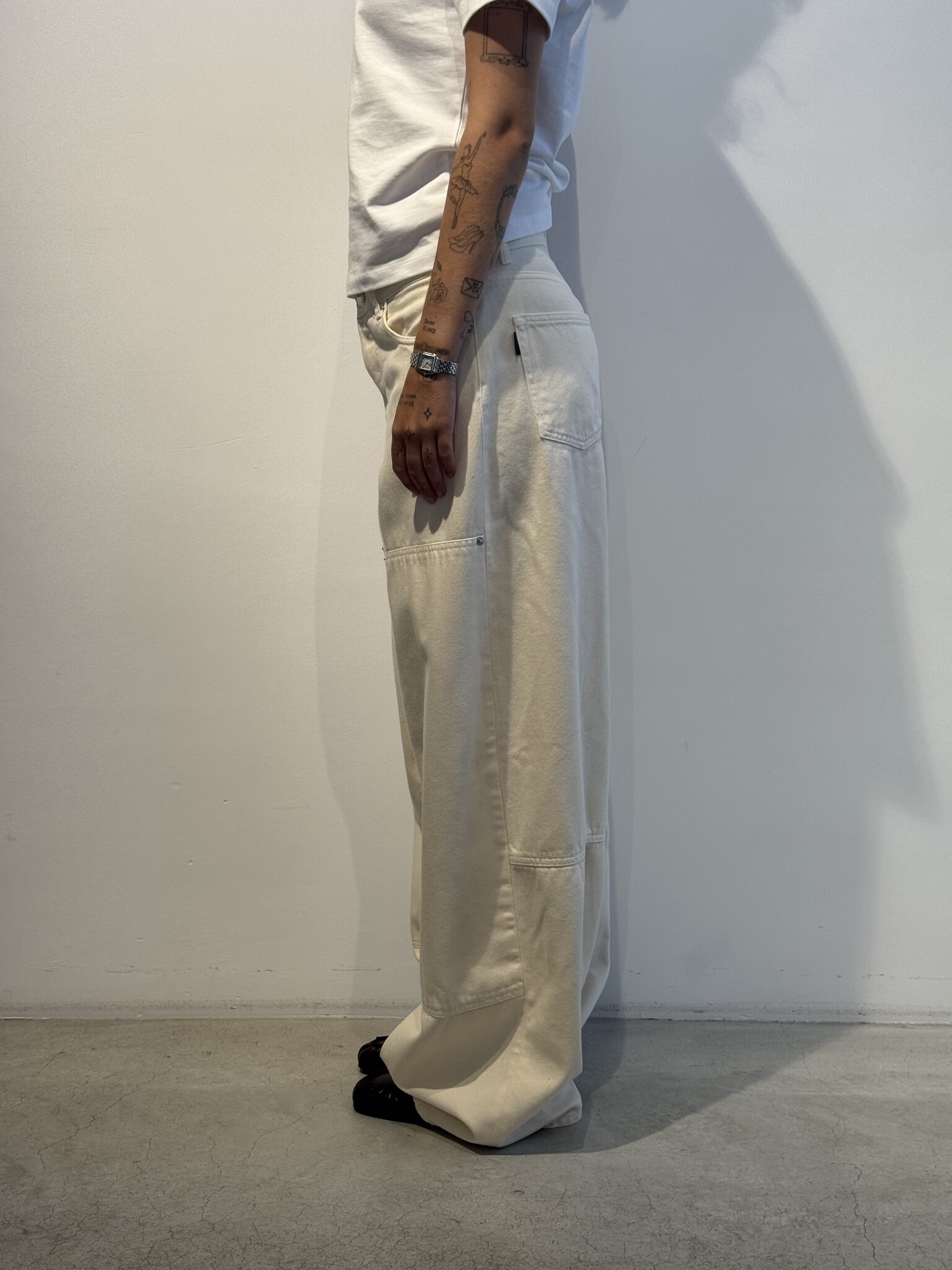 Haikure Legacy jeans Soft ecru snow