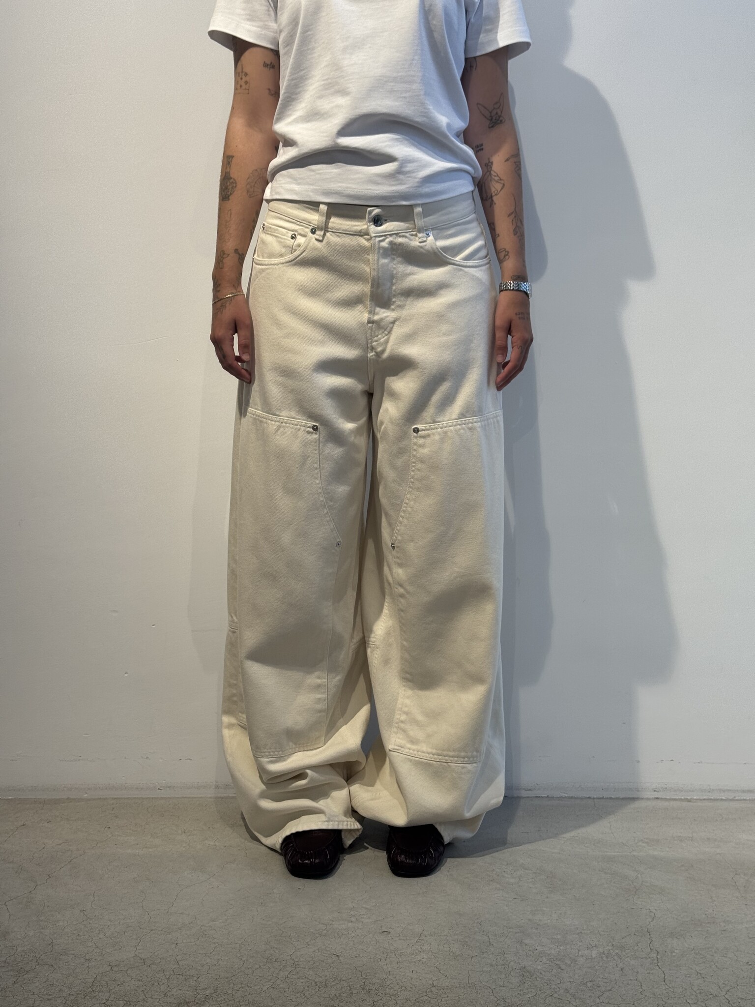 Haikure Legacy jeans Soft ecru snow
