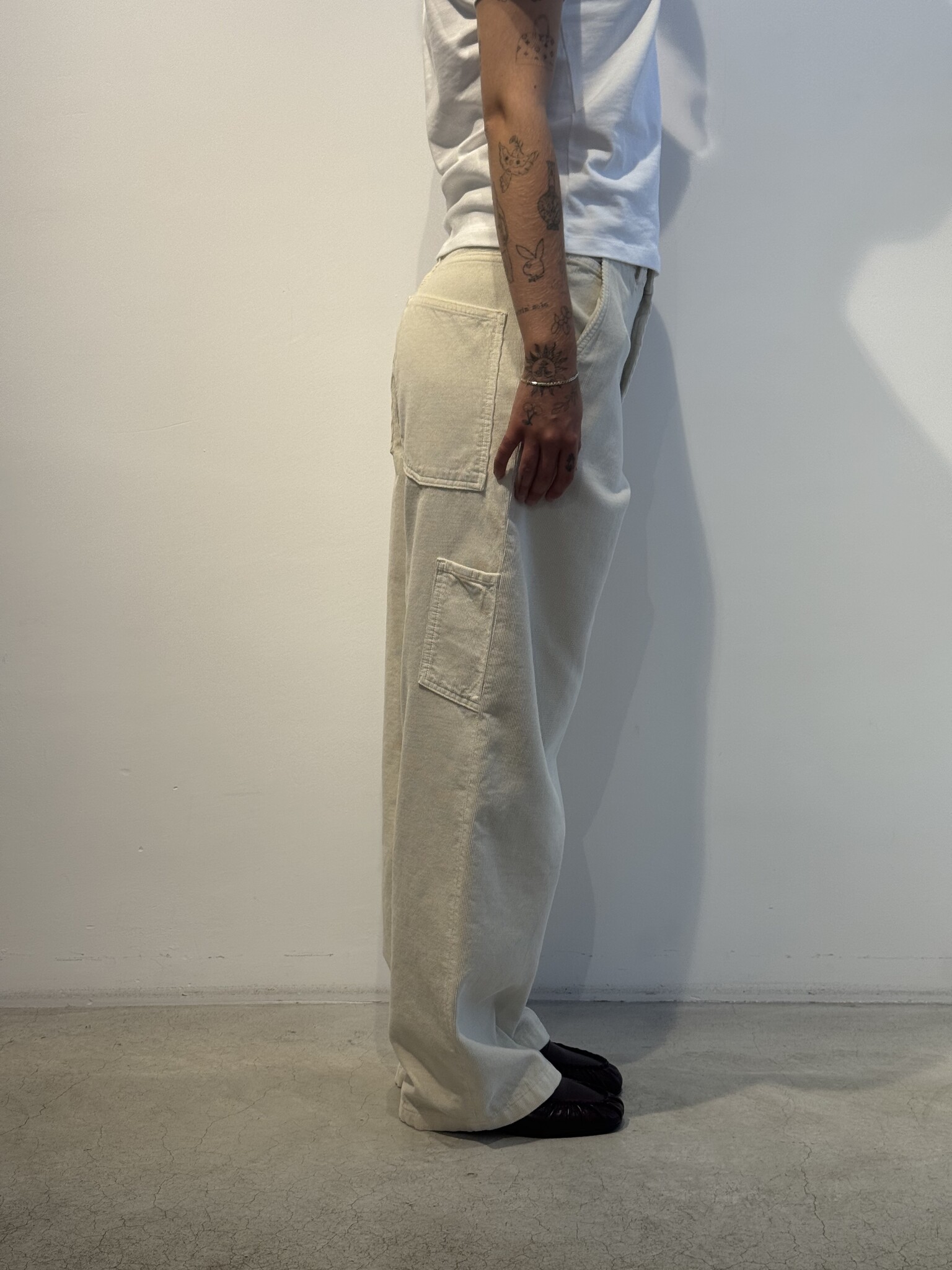 Haikure Sibilla velvet pier jeans  Snow