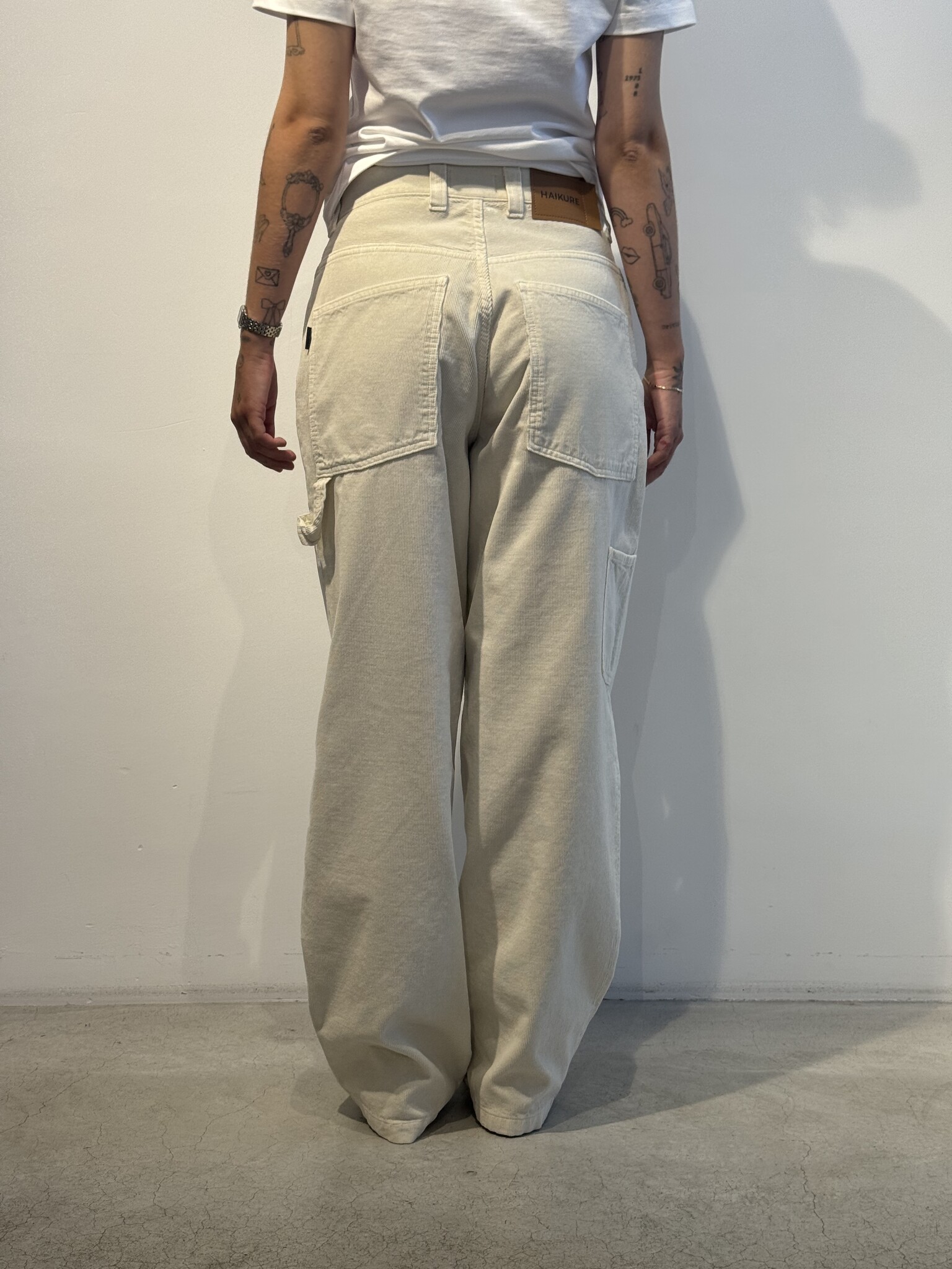 Haikure Sibilla velvet pier jeans  Snow