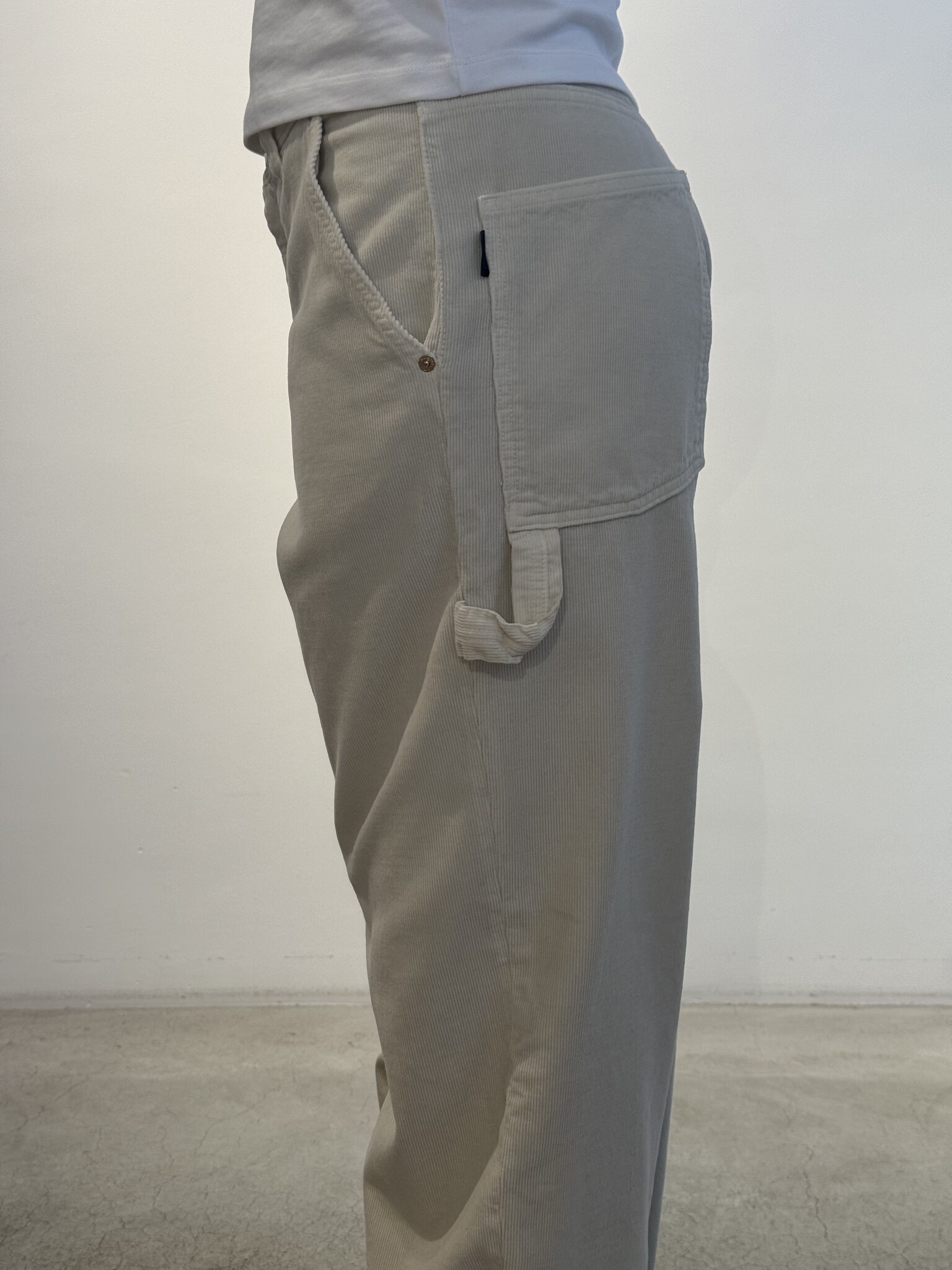 Haikure Sibilla velvet pier jeans  Snow