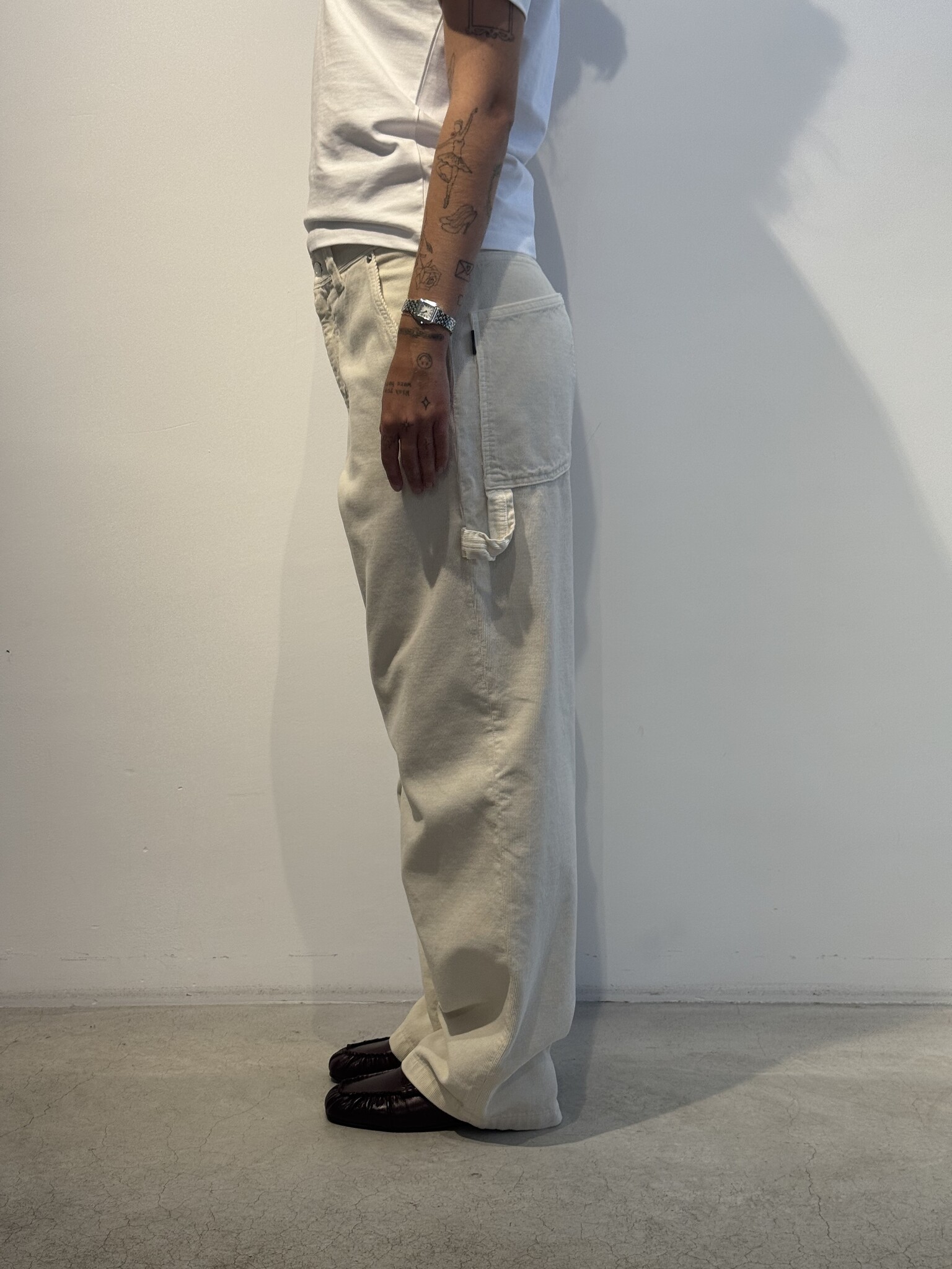 Haikure Sibilla velvet pier jeans  Snow