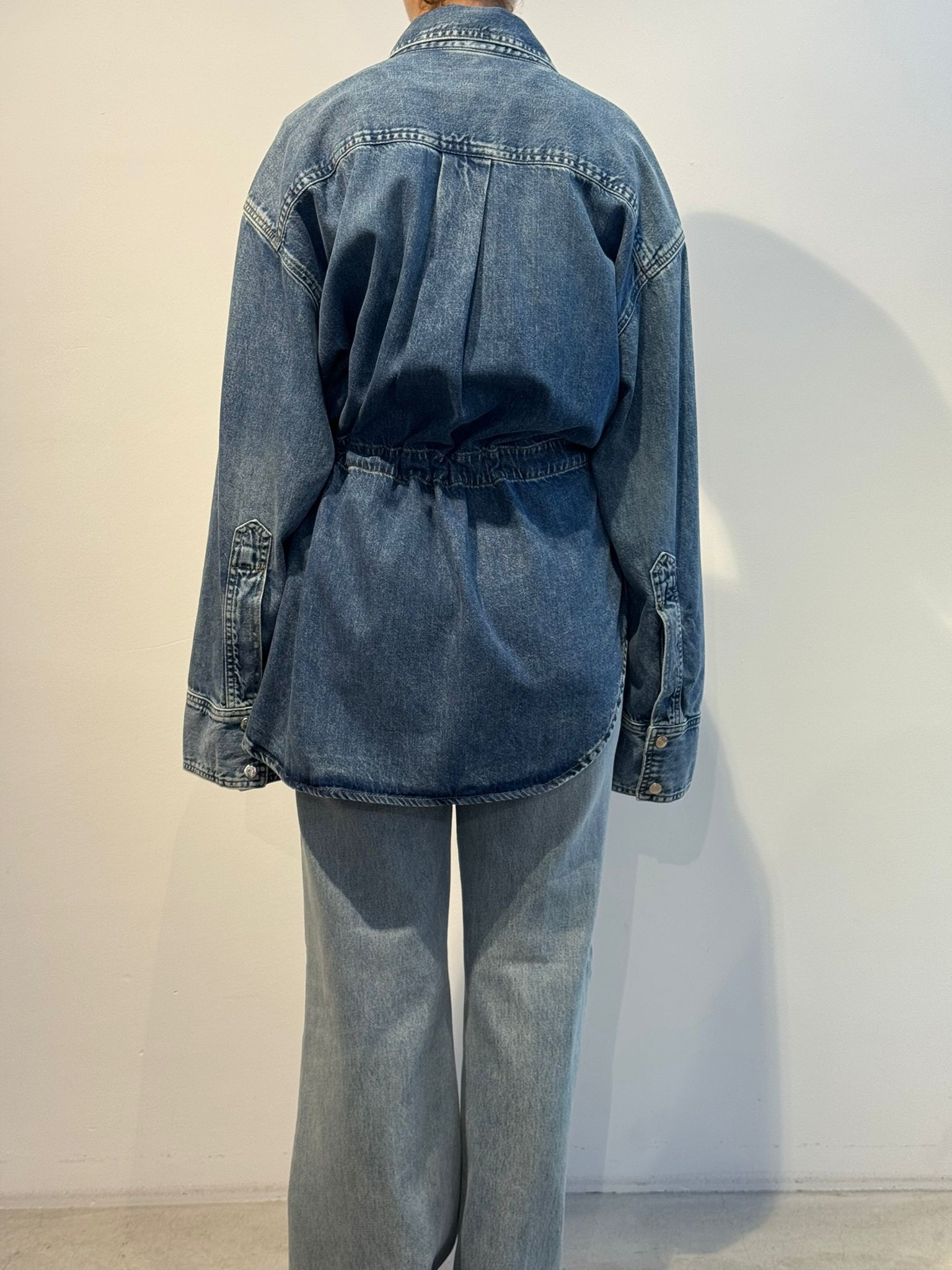 Haikure Victoria denim shirt Blue ryder