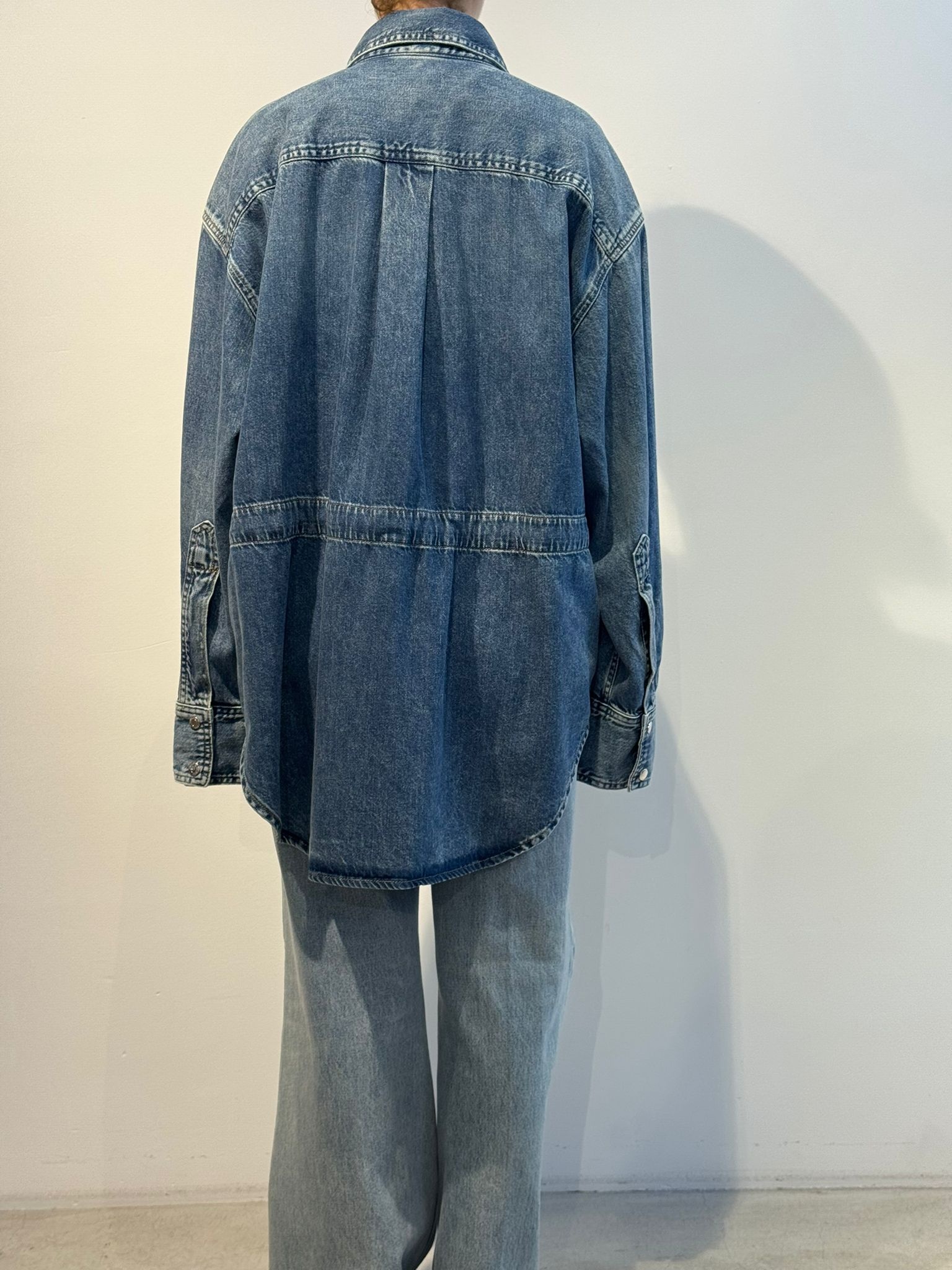 Haikure Victoria denim shirt Blue ryder