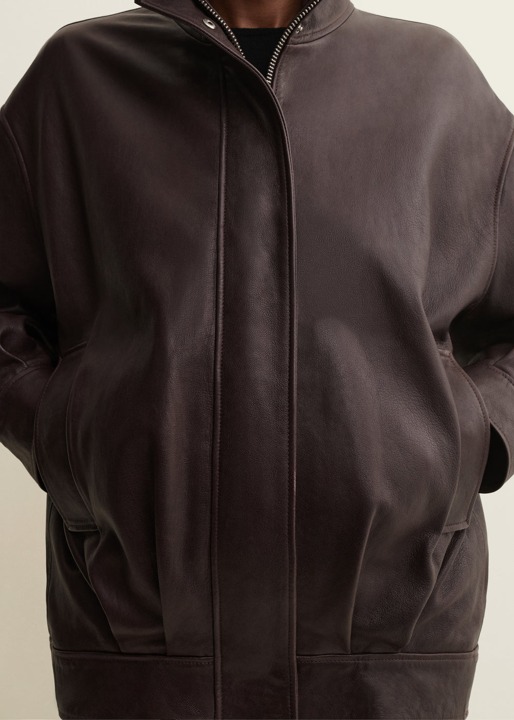 Arma Paula vegetal jacket Coffee bean