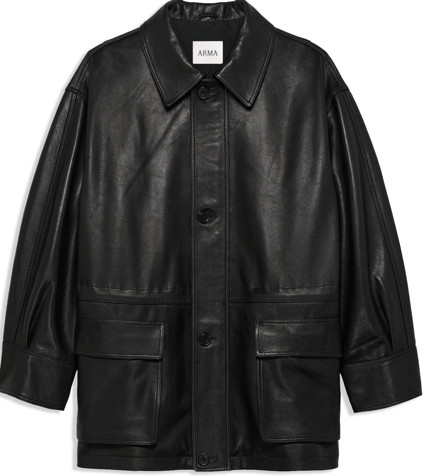 Arma Maeve vegetal jacket Black