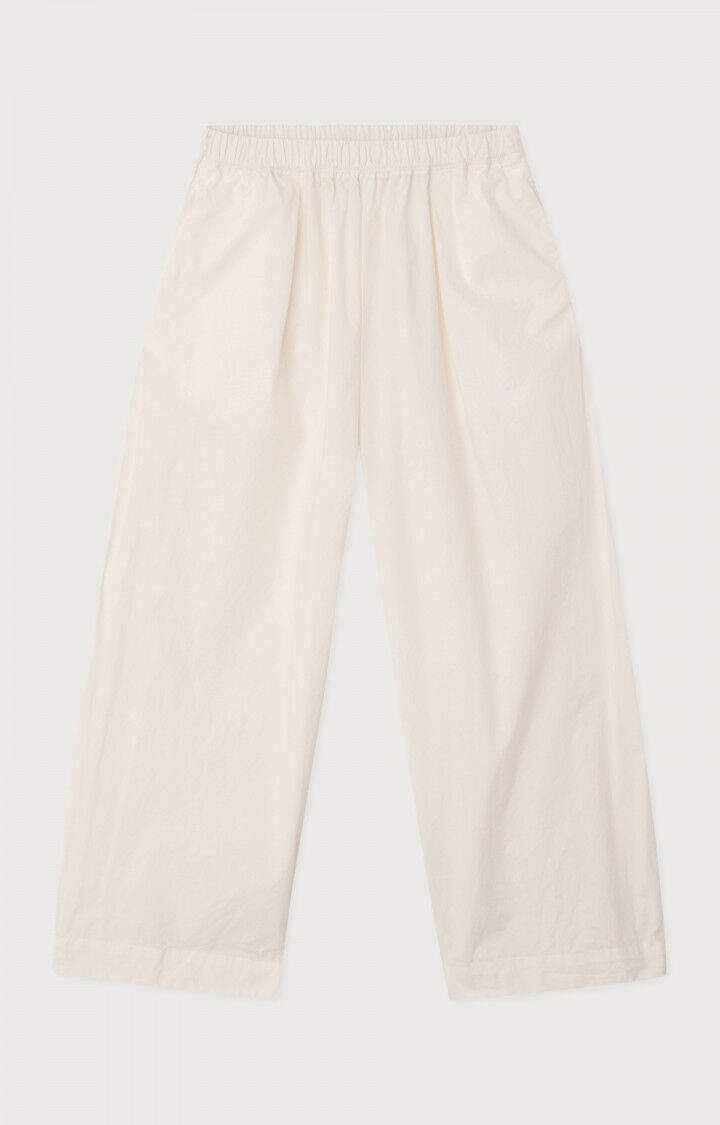 American Vintage BAI10B Pantalon Blanc casse