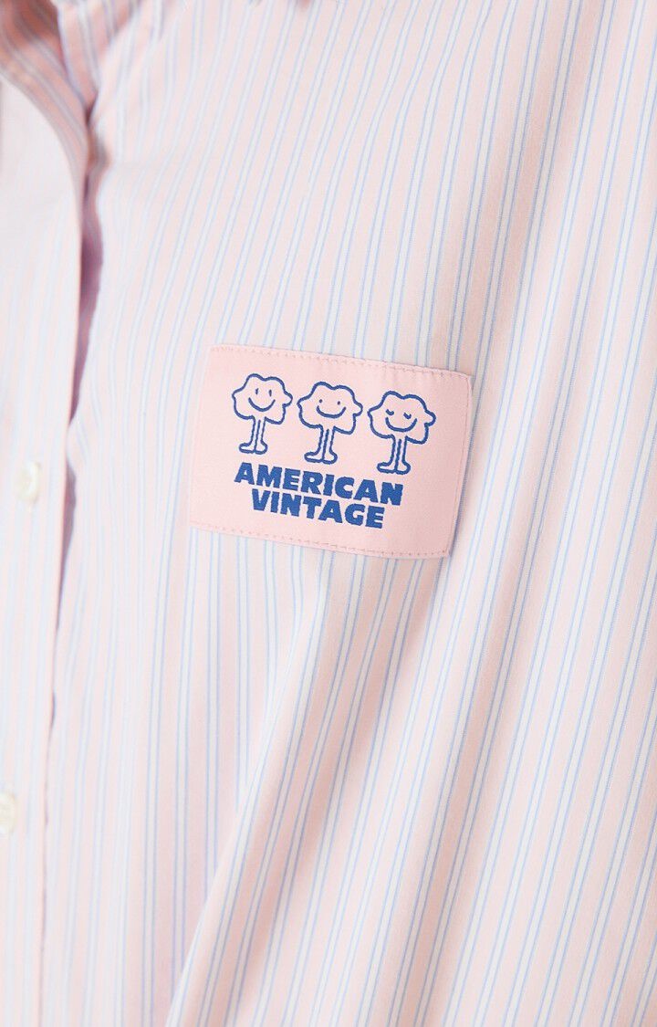 American Vintage SOA06A shirt Rayures douceur