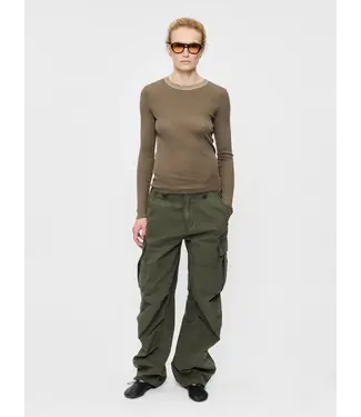 6397 Worn cargo jeans Army