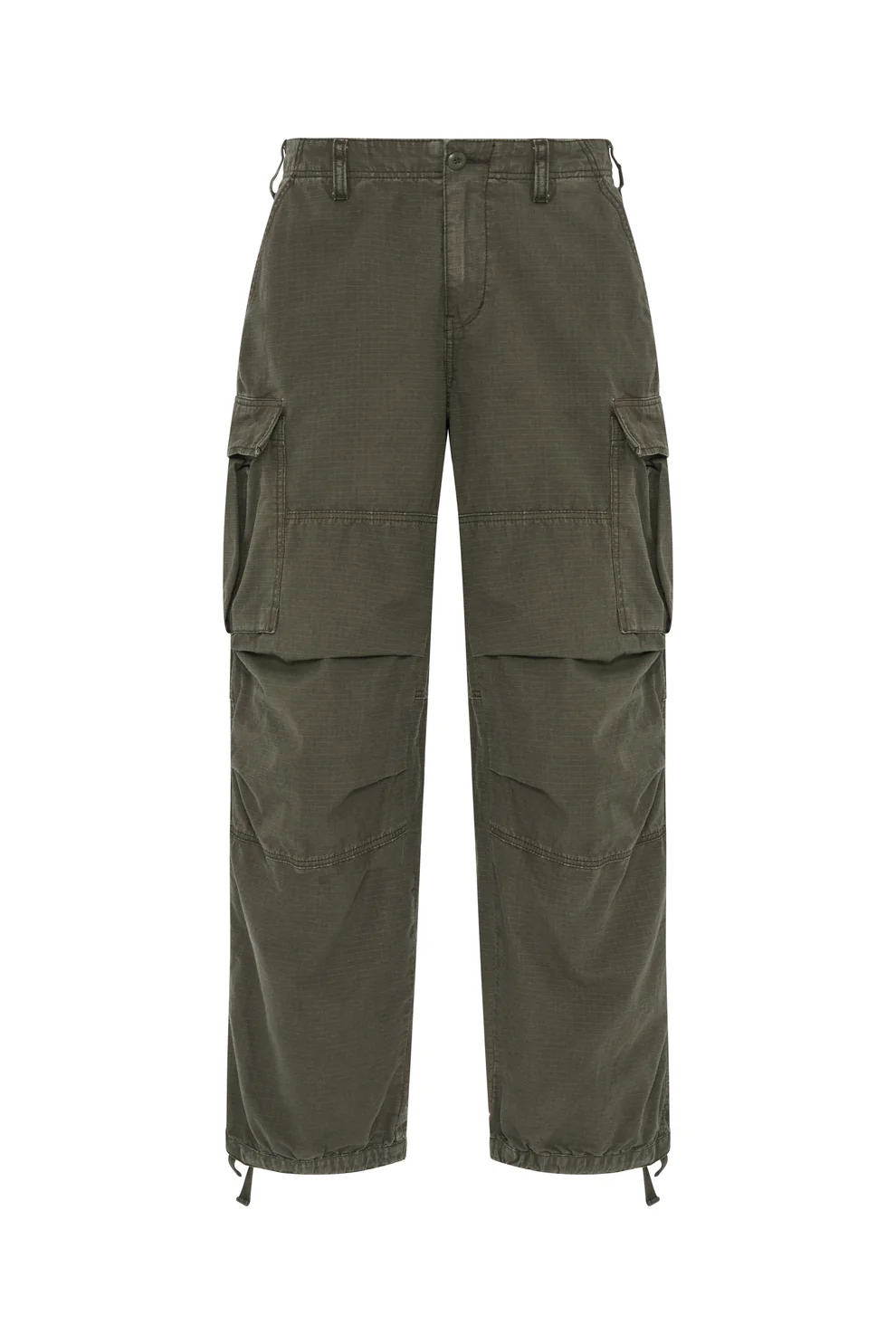 6397 Worn cargo jeans Army