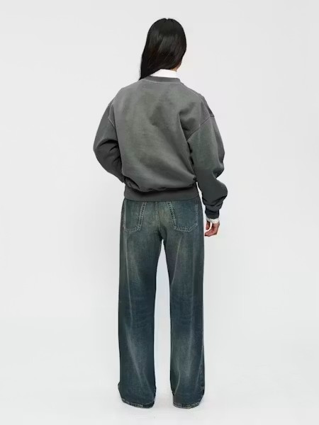 6397 Deb sweatshirt  Wash grey