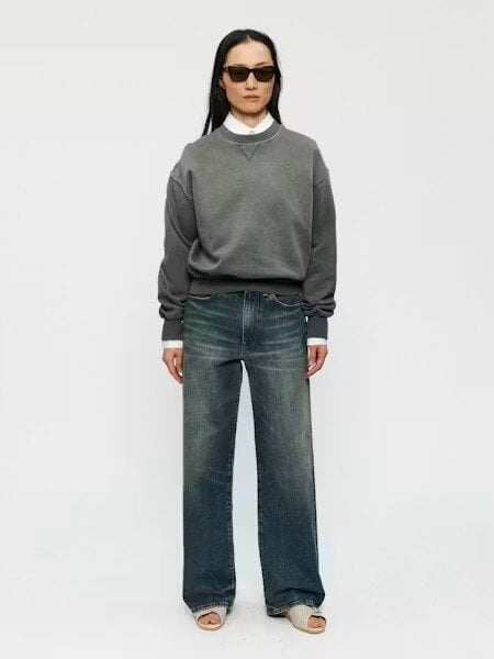 6397 Deb sweatshirt  Wash grey