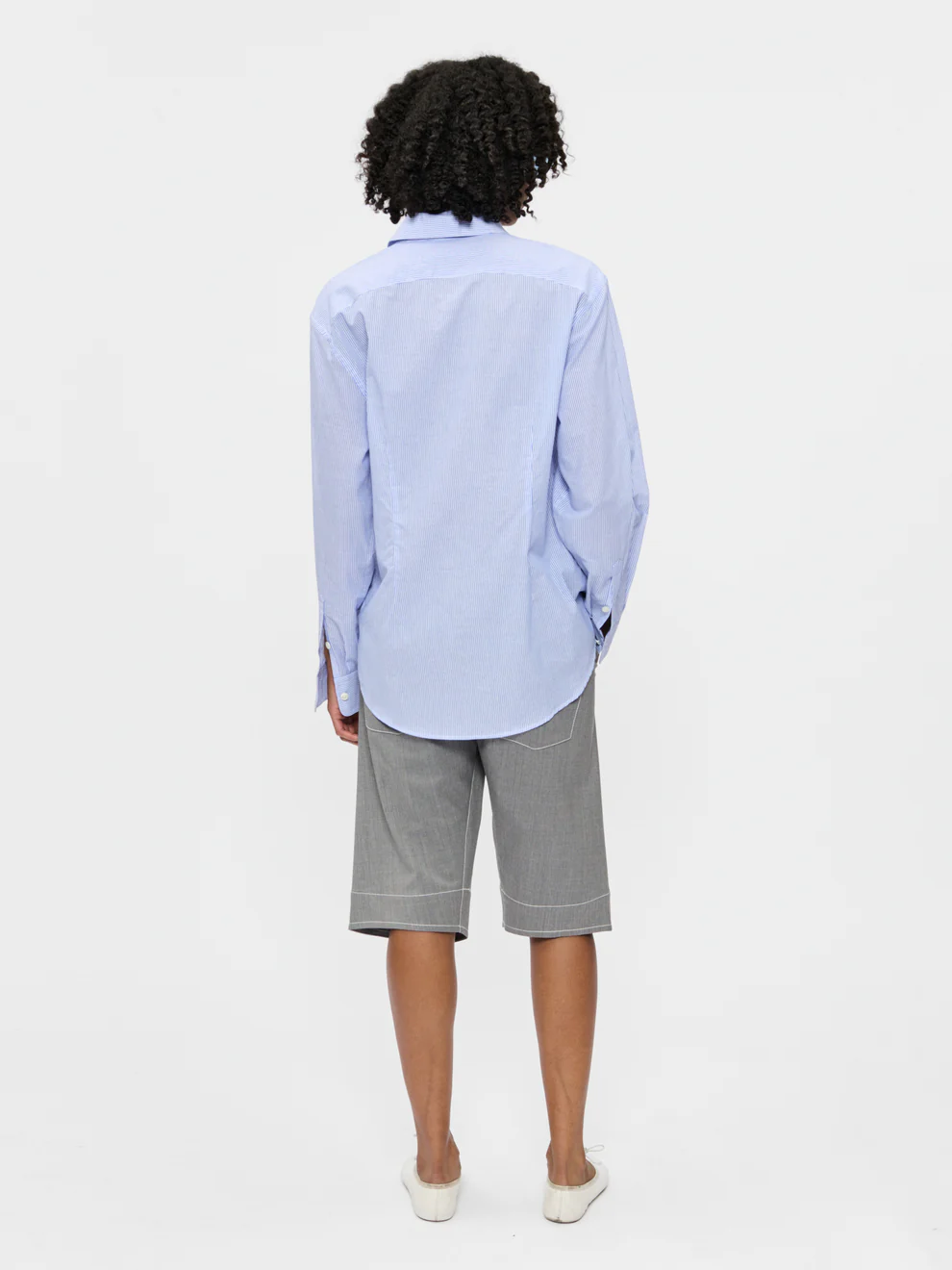 6397 Dress shirt French blue stripe