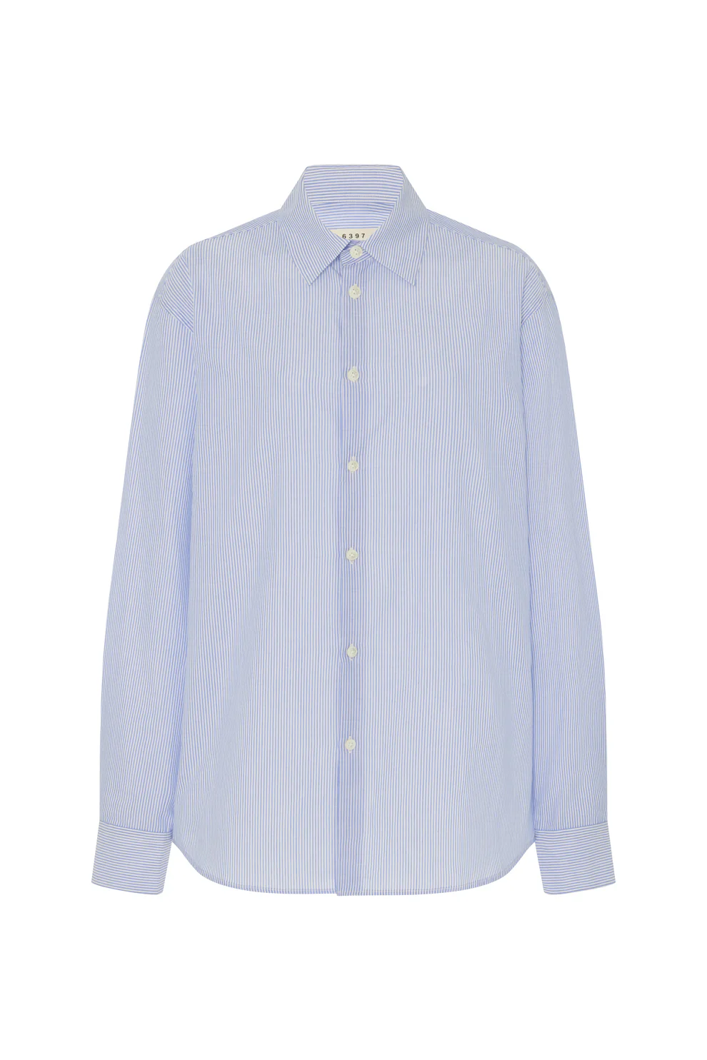 6397 Dress shirt French blue stripe