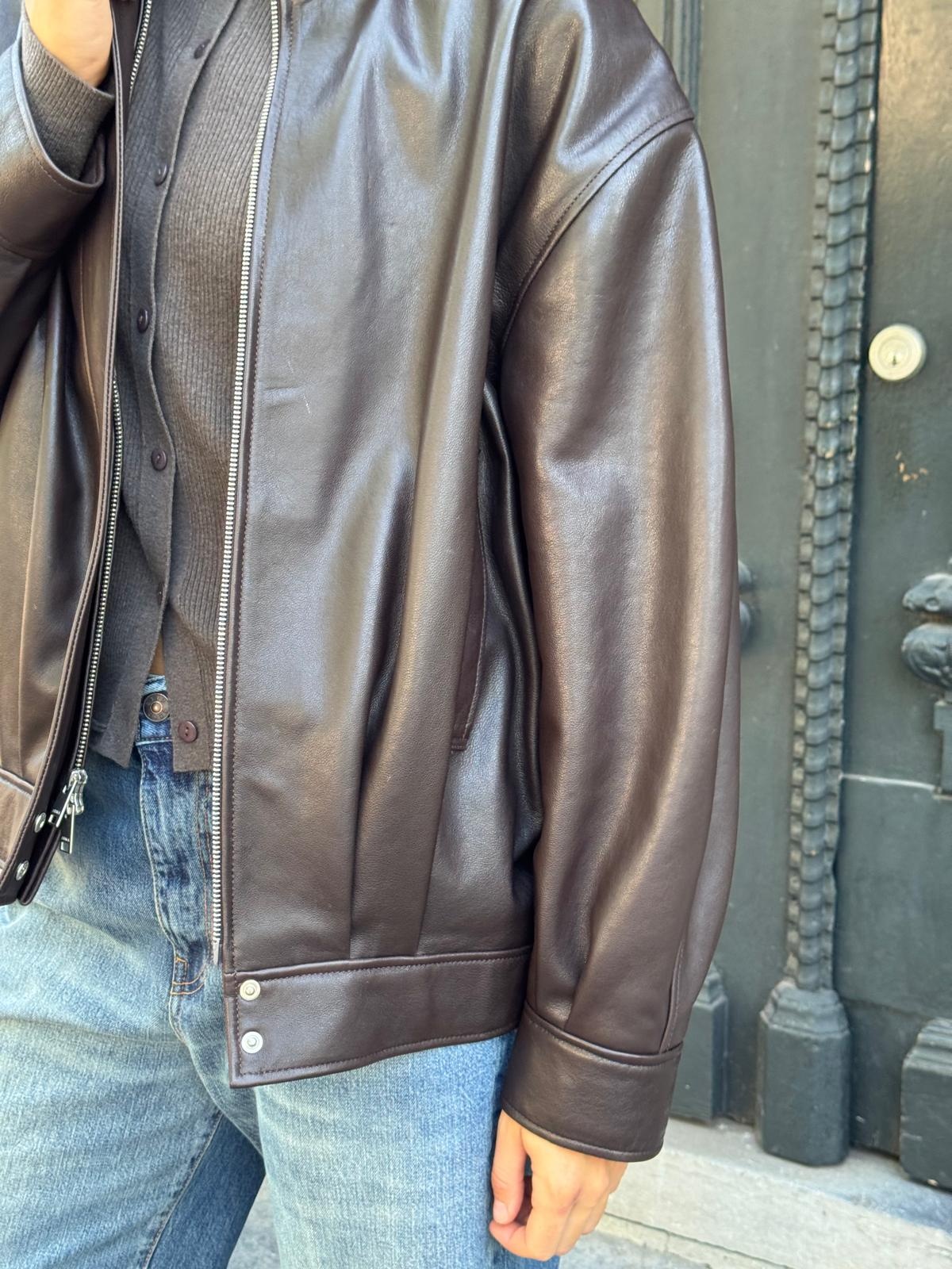 Arma Paula vegetal jacket Coffee bean