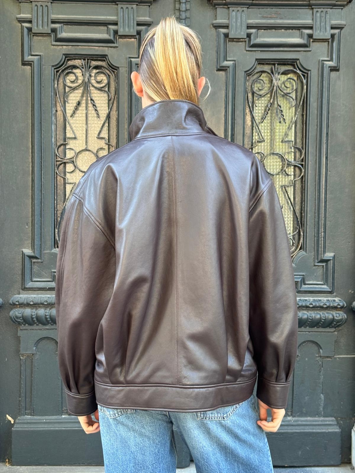 Arma Paula vegetal jacket Coffee bean