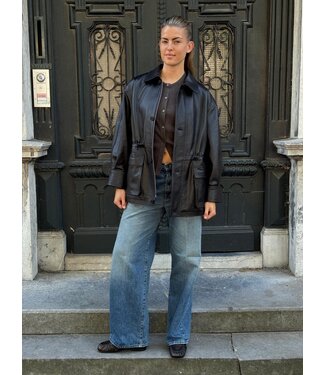 Arma Maeve vegetal jacket Black