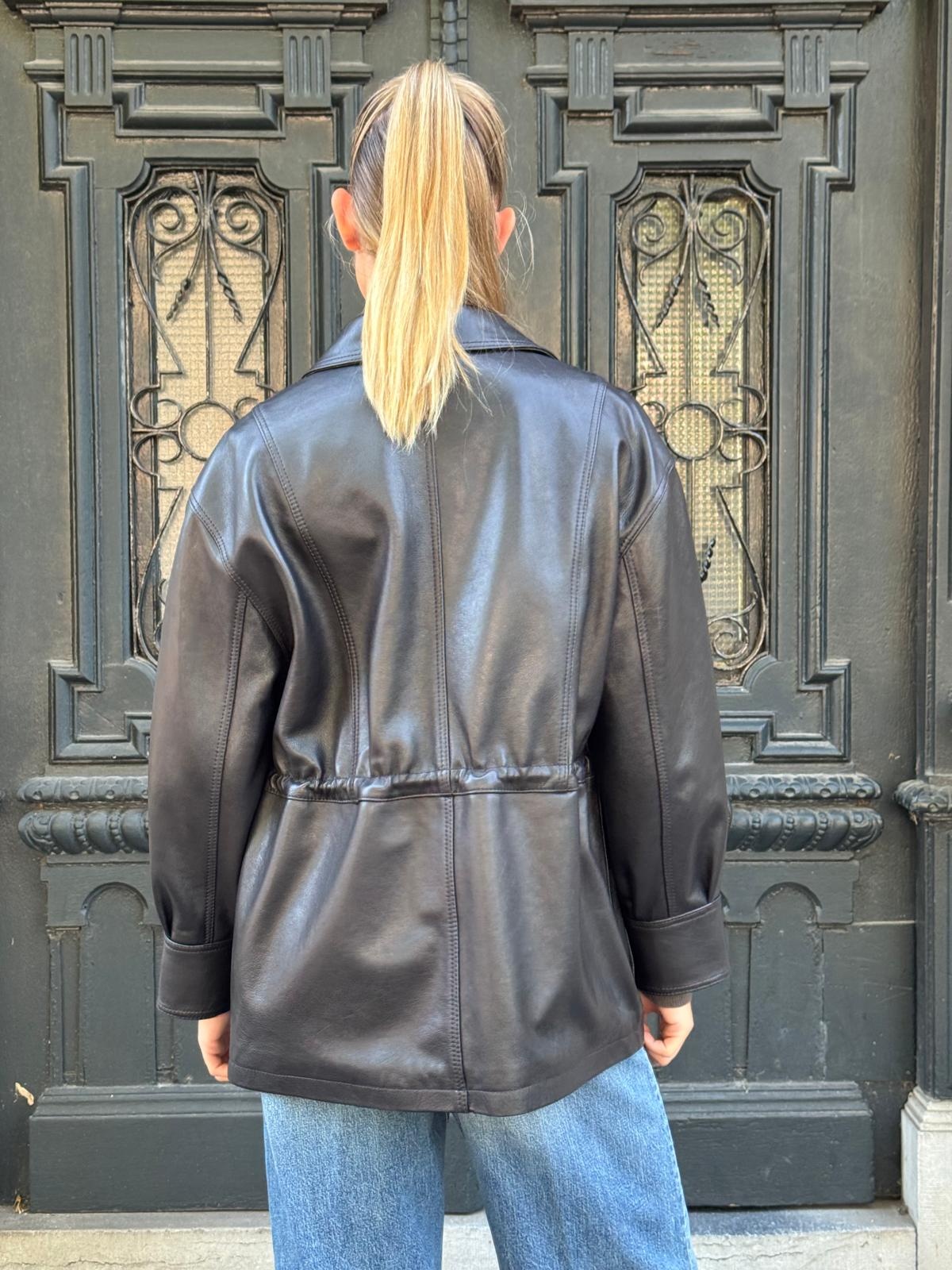 Arma Maeve vegetal jacket Black
