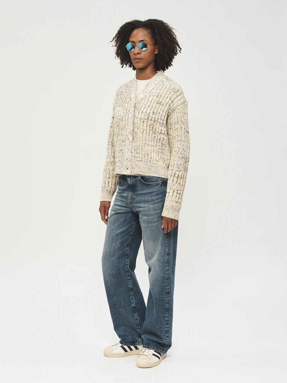 6397 Wide jean Dad wash
