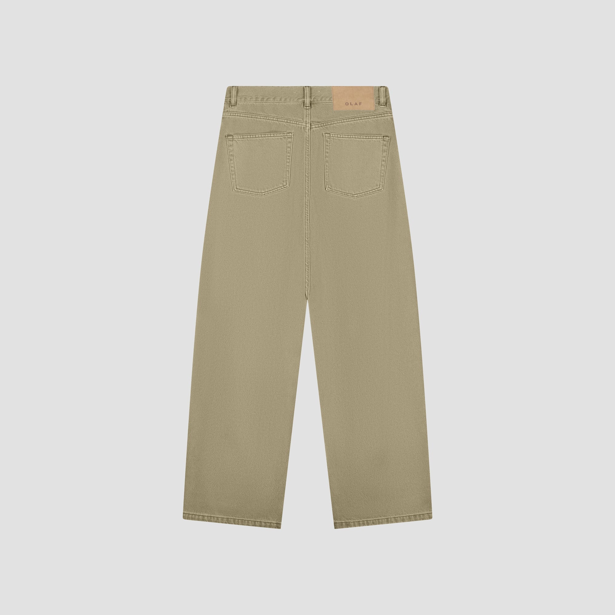 OLAF Monogram barrel leg denim pant Treehouse
