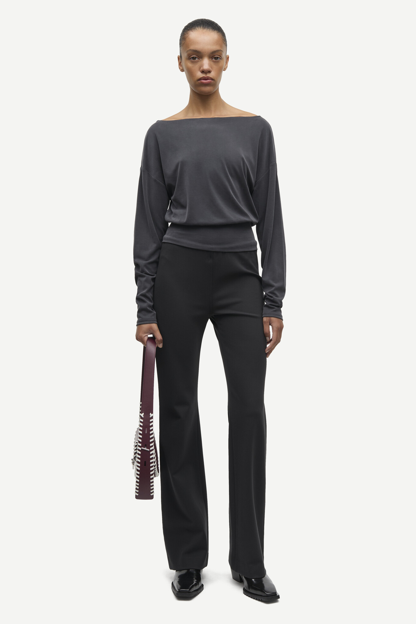 Samsoe Samsoe Sasusu LS top Black