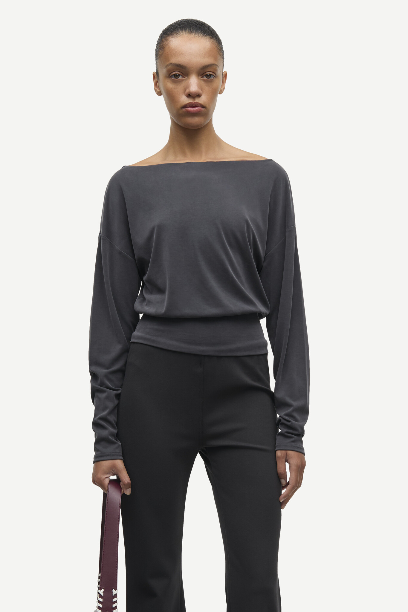Samsoe Samsoe Sasusu LS top Black