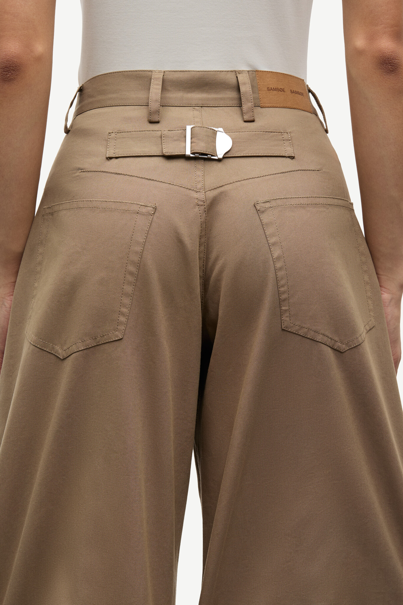 Samsoe Samsoe Saharpo trousers Lead gray