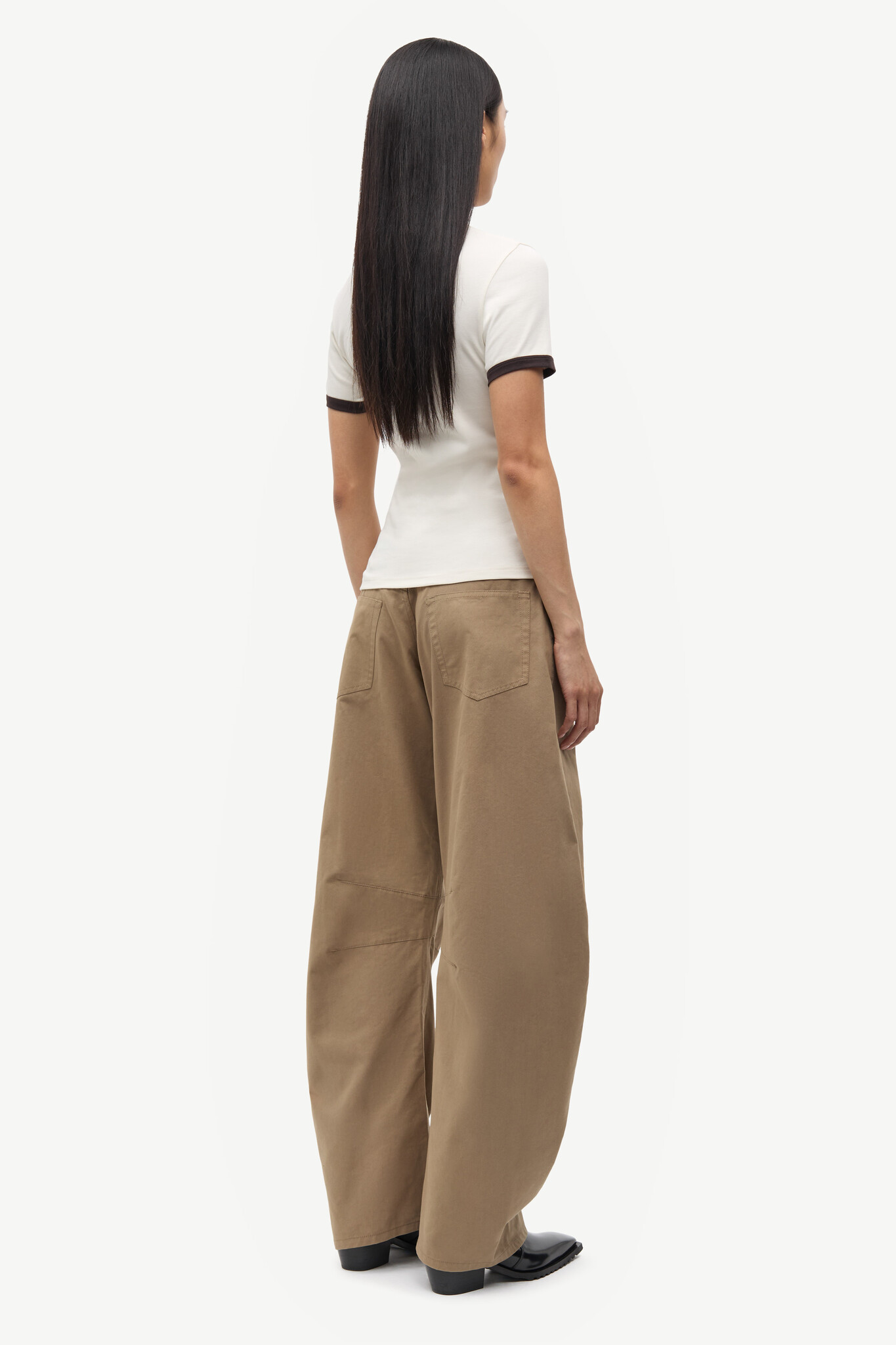 Samsoe Samsoe Saharpo trousers Lead gray
