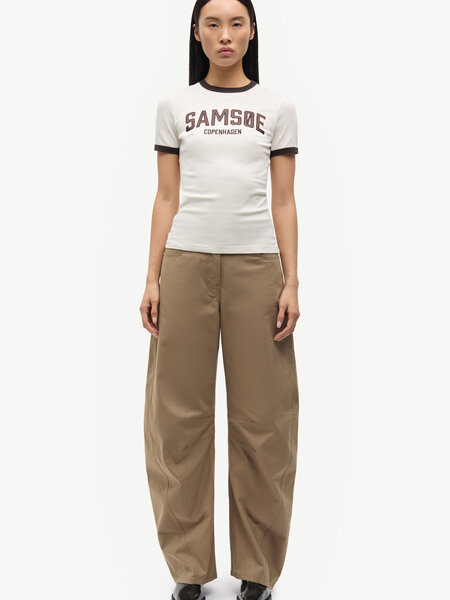 Samsoe Samsoe Saharpo trousers Lead gray