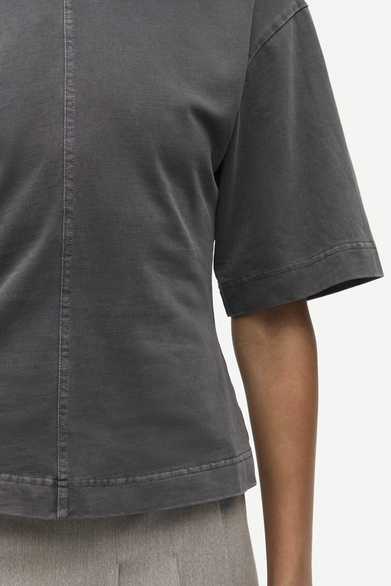 Samsoe Samsoe Sadisas t-shirt Black pigment