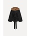ROTATE Faux fur collar jacket Black