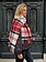 Barbour Deanna tartan scarf Light cardinal tartan