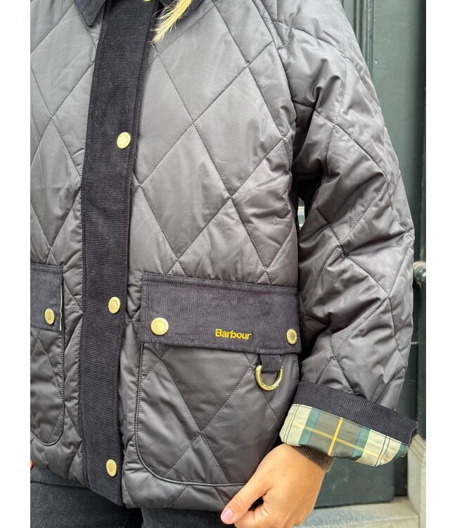 Barbour Kilnwick quilted jacket Black