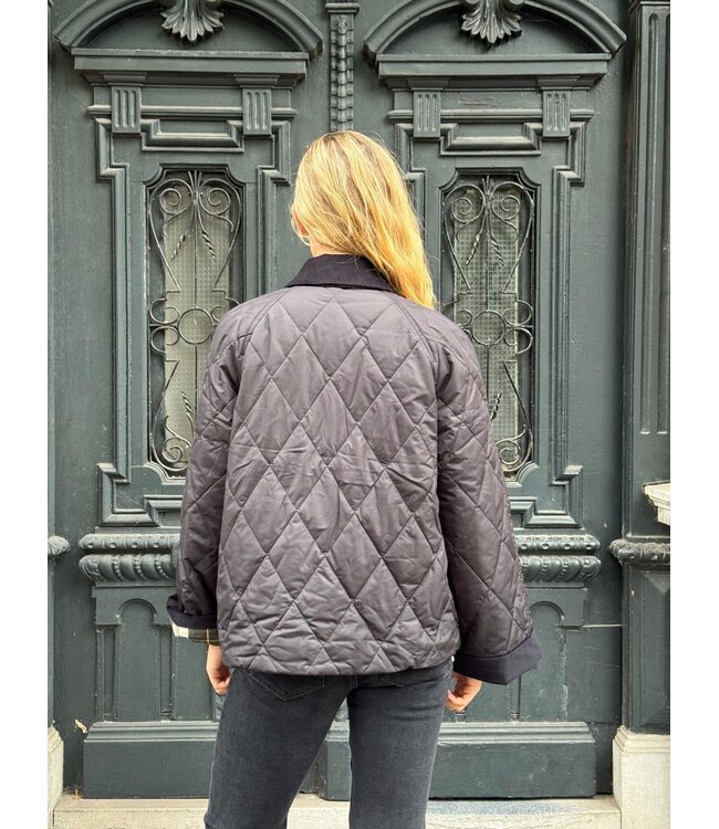 Barbour Kilnwick quilted jacket Black