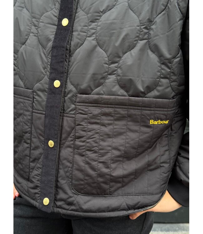 Barbour Ravenshill reversible quilted jacket Black