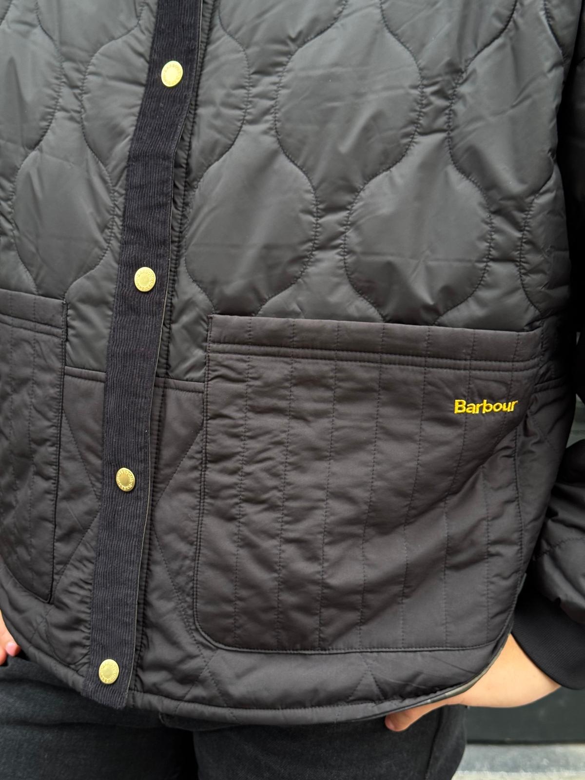 Barbour Ravenshill reversible quilted jacket Black