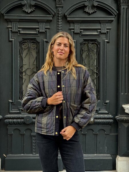 Barbour Ravenshill reversible quilted jacket Black