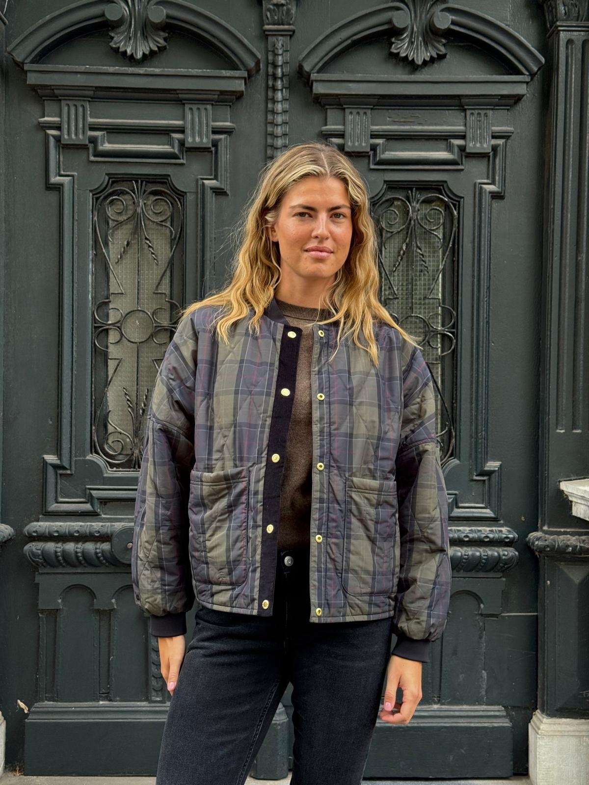 Barbour Ravenshill reversible quilted jacket Black