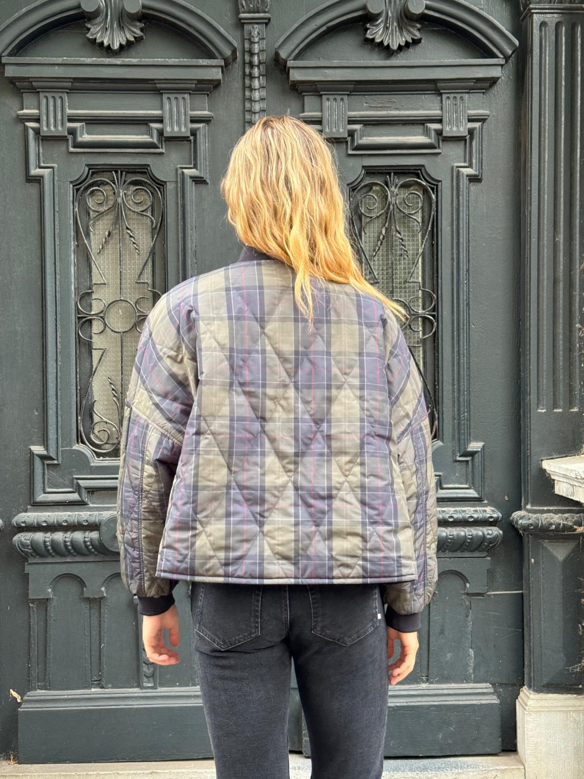 Barbour Ravenshill reversible quilted jacket Black