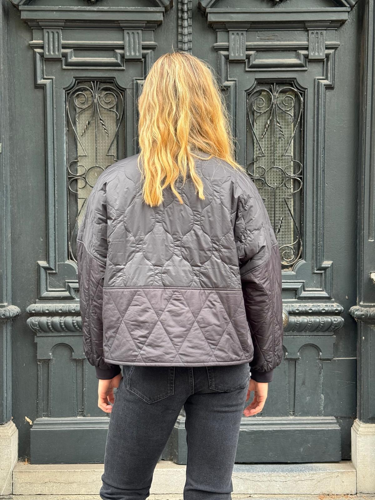Barbour Ravenshill reversible quilted jacket Black
