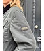 Barbour Winter drifter washed wax jacket Sage