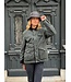 Barbour Winter drifter washed wax jacket Sage