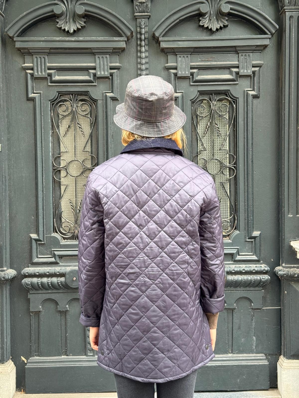 Barbour Liddesdale quilted jacket Navy