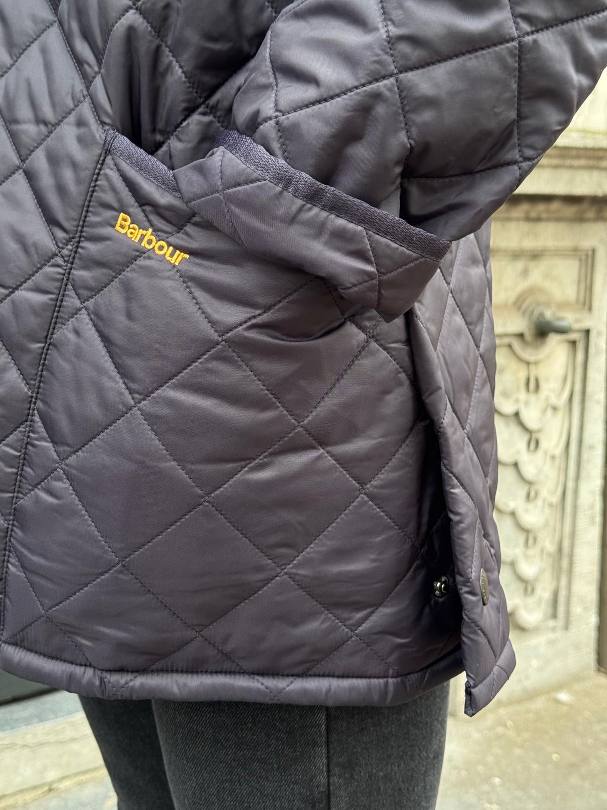 Barbour Liddesdale quilted jacket Navy