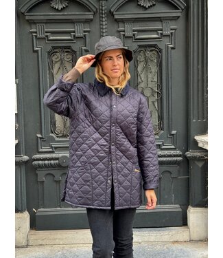 Barbour Liddesdale quilted jacket Navy