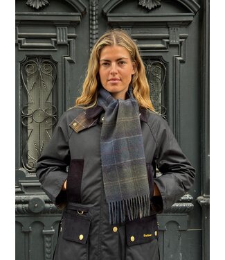 Barbour Shadow classic tartan scarf